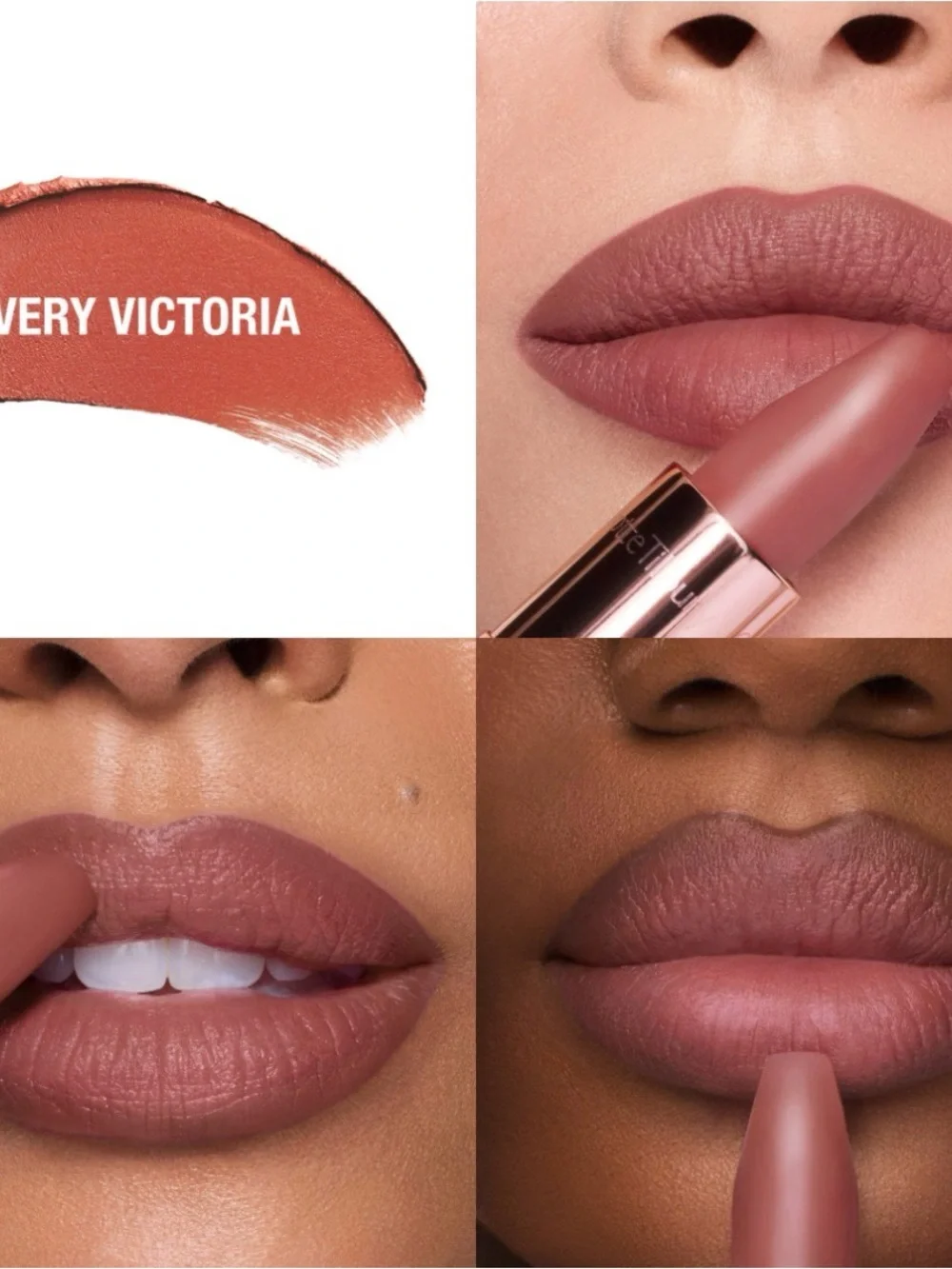 Charlotte Tilbury Matte Revolution Lipstick — Very Victoria (Mauve Pink)